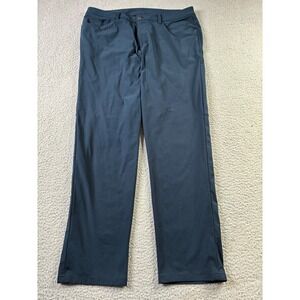 Lululemon Commission Pannts Classic Mens 36 Navy Technical Stretch Golf Pants